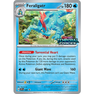 Promo Feraligatr 89/102 Pokemon TCG Scarlet & Violet Scarlet & Violet Black Star Promos