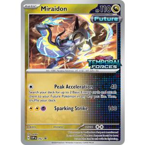 Promo Miraidon 92/102 Pokemon TCG Scarlet & Violet Scarlet & Violet Black Star Promos