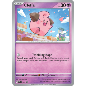 Promo Cleffa 95/102 Pokemon TCG Scarlet & Violet Scarlet & Violet Black Star Promos