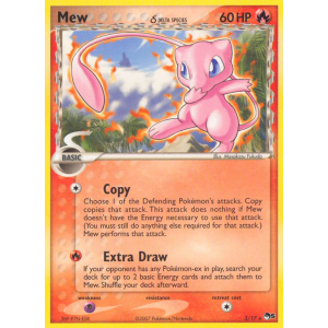 Mew 3/17 Pokemon TCG POP POP Series 5