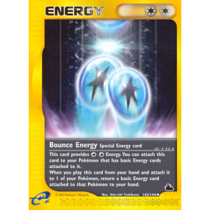 Bounce Energy 142/144 Pokemon TCG E-Card Skyridge