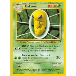 Kakuna 50/110 Pokemon TCG Other Legendary Collection