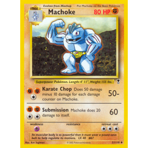 Machoke 51/110 Pokemon TCG Other Legendary Collection