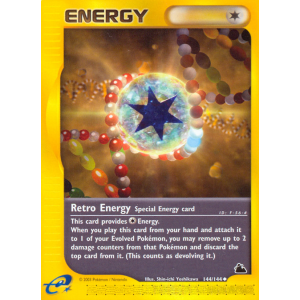 Retro Energy 144/144 Pokemon TCG E-Card Skyridge