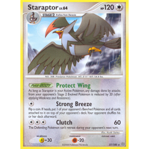 Staraptor 27/100 Pokemon TCG Diamond & Pearl Stormfront