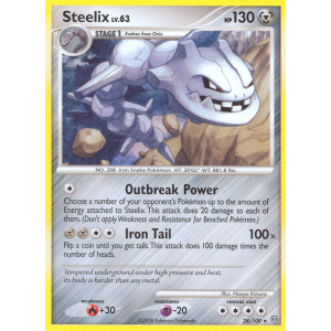 Steelix 28/100 Pokemon TCG Diamond & Pearl Stormfront