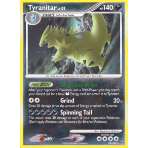 Tyranitar 30/100 Pokemon TCG Diamond & Pearl Stormfront