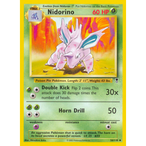 Nidorino 56/110 Pokemon TCG Other Legendary Collection