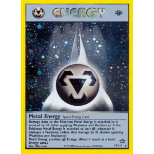 Rare Holo Metal Energy 19/111 Pokemon TCG Neo Neo Genesis