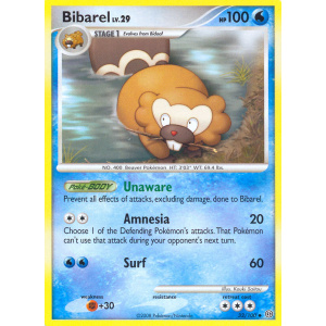 Bibarel 32/100 Pokemon TCG Diamond & Pearl Stormfront