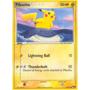 Pikachu 12/17 Pokemon TCG POP POP Series 5