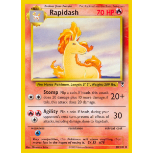 Rapidash 60/110 Pokemon TCG Other Legendary Collection