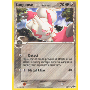 Zangoose 15/17 Pokemon TCG POP POP Series 5