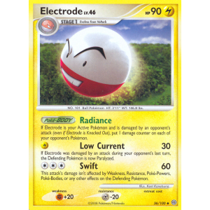 Electrode 36/100 Pokemon TCG Diamond & Pearl Stormfront