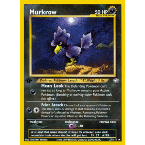 Murkrow 24/111 Pokemon TCG Neo Neo Genesis