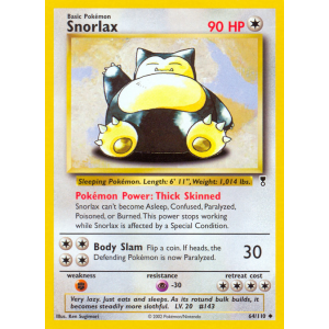 Snorlax 64/110 Pokemon TCG Other Legendary Collection