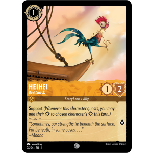 Heihei - Boat Snack 7/204 Disney Lorcana TCG The First Chapter