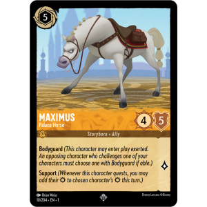 Super Rare Maximus - Palace Horse 10/204 Disney Lorcana TCG The First Chapter