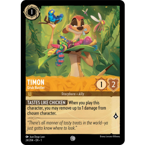 Timon - Grub Rustler 24/204 Disney Lorcana TCG The First Chapter