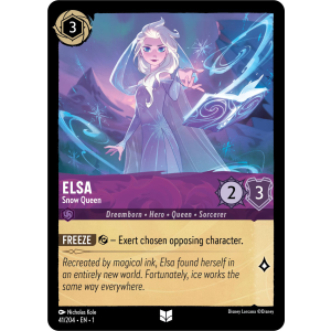 Elsa - Snow Queen 41/204 Disney Lorcana TCG The First Chapter