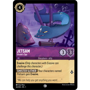 Jetsam - Ursula's Spy 46/204 Disney Lorcana TCG The First Chapter