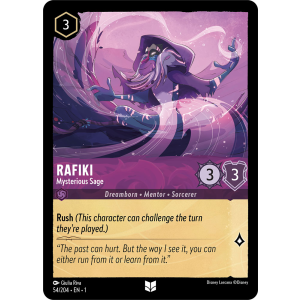 Rafiki - Mysterious Sage 54/204 Disney Lorcana TCG The First Chapter