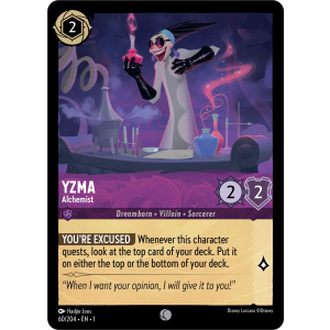 Yzma - Alchemist 60/204 Disney Lorcana TCG The First Chapter