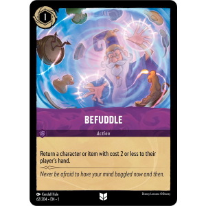 Befuddle 62/204 Disney Lorcana TCG The First Chapter