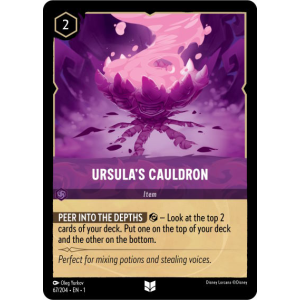 Ursula's Cauldron 67/204 Disney Lorcana TCG The First Chapter