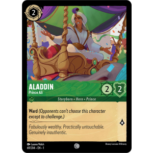 Aladdin - Prince Ali 69/204 Disney Lorcana TCG The First Chapter