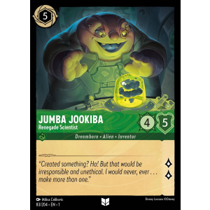 Jumba Jookiba - Renegade Scientist 83/204 Disney Lorcana TCG The First Chapter