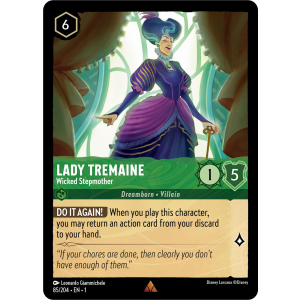 Lady Tremaine - Wicked Stepmother 85/204 Disney Lorcana TCG The First Chapter