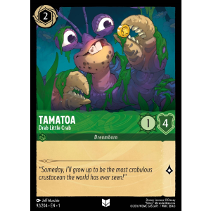 Tamatoa - Drab Little Crab 92/204 Disney Lorcana TCG The First Chapter