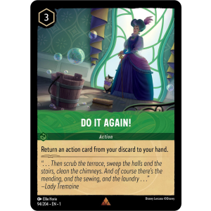 Do It Again! 94/204 Disney Lorcana TCG The First Chapter