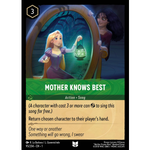 Mother Knows Best 95/204 Disney Lorcana TCG The First Chapter