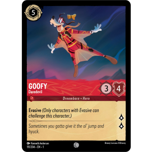 Goofy - Daredevil 111/204 Disney Lorcana TCG The First Chapter