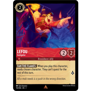 Lefou - Instigator 112/204 Disney Lorcana TCG The First Chapter