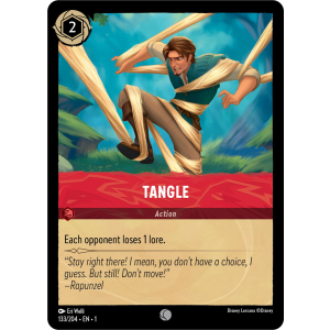 Tangle 133/204 Disney Lorcana TCG The First Chapter