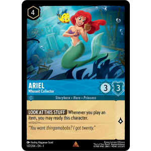 Ariel - Whoseit Collector 137/204 Disney Lorcana TCG The First Chapter