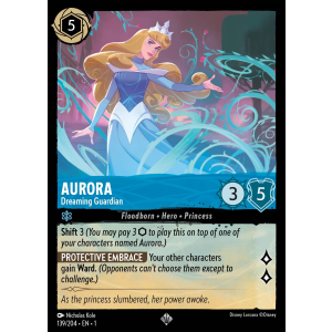 Super Rare Aurora - Dreaming Guardian 139/204 Disney Lorcana TCG The First Chapter