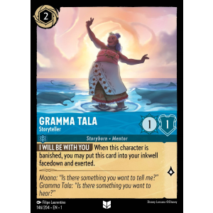 Gramma Tala - Storyteller 146/204 Disney Lorcana TCG The First Chapter