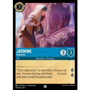 Jasmine - Disguised 148/204 Disney Lorcana TCG The First Chapter