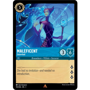 Maleficent - Uninvited 151/204 Disney Lorcana TCG The First Chapter