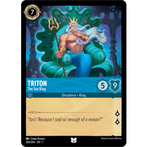 Triton - The Sea King 160/204 Disney Lorcana TCG The First Chapter