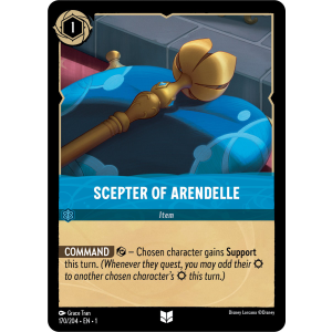 Scepter Of Arendelle 170/204 Disney Lorcana TCG The First Chapter