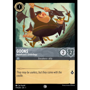 Goons - Maleficent's Underlings 179/204 Disney Lorcana TCG The First Chapter