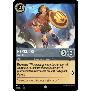 Hercules - True Hero 181/204 Disney Lorcana TCG The First Chapter