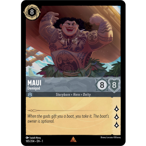 Maui - Demigod 185/204 Disney Lorcana TCG The First Chapter