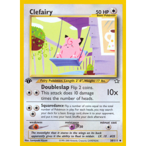 Clefairy 30/111 Pokemon TCG Neo Neo Genesis