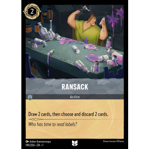 Ransack 199/204 Disney Lorcana TCG The First Chapter